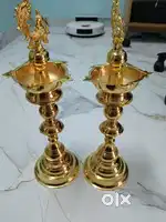 Lamp One gram gold kuthu vilakku