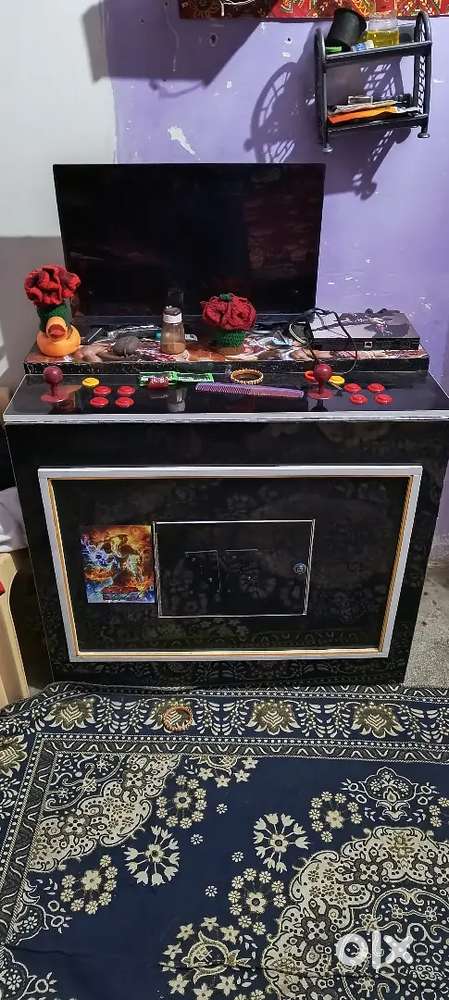 PlayStation 2 with machine with tv L.ED