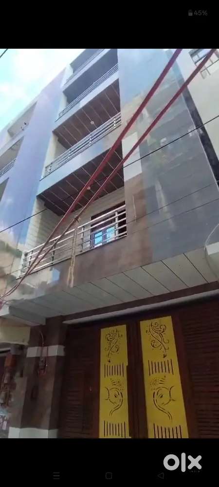 New building 55 foota road 2 side open 75 gaj all 2BHK