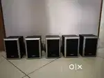 Home theatre speakers (5 speakers)