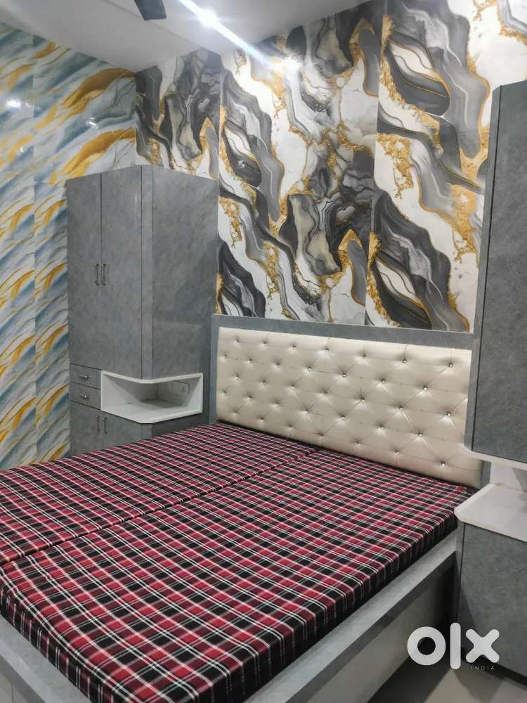 One Rk furnished  available for rent only Family.