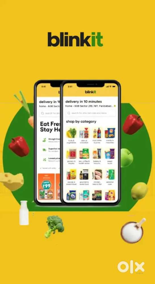 Agra blinkit delivery boy