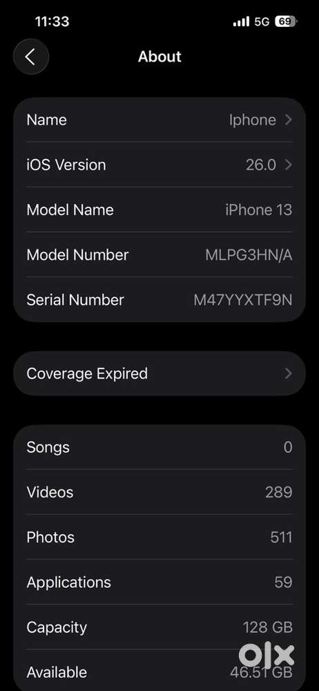 Iphone 13 128gb