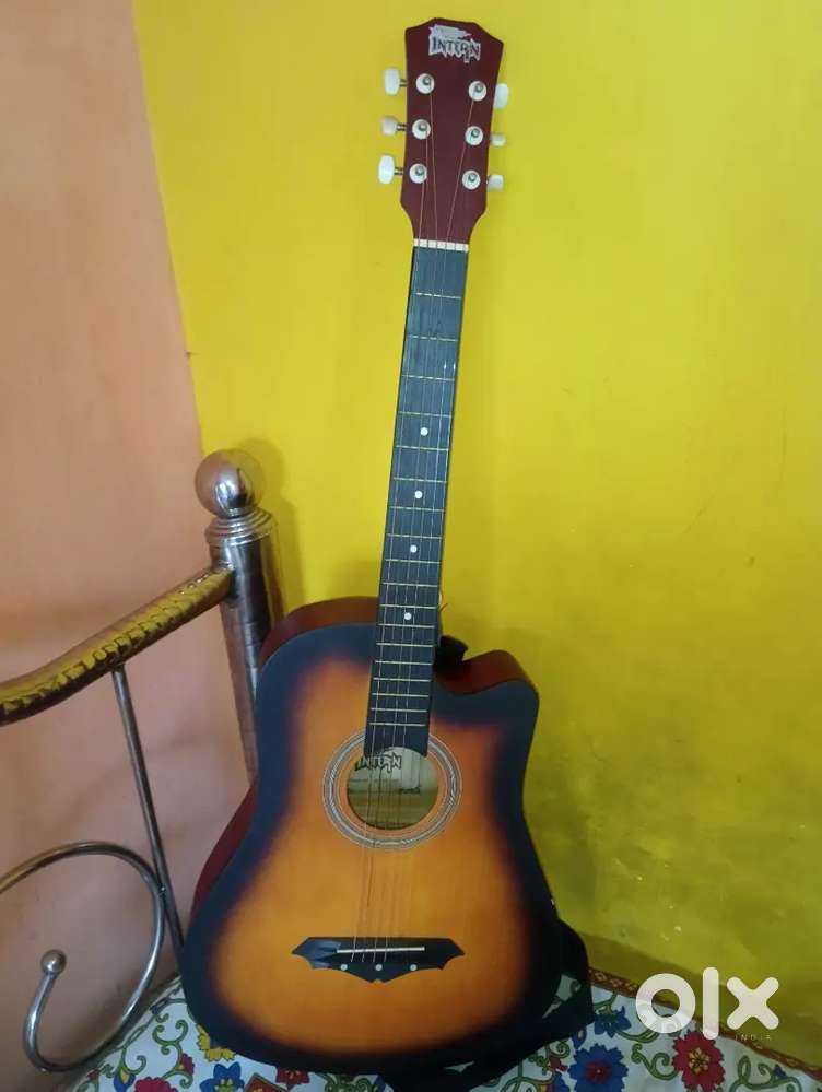 Acoustic guitar 2 month old new price 3000 very good condition
