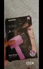 Agaro HD-1211 Hair Dryer  1100W  2 Heat Speed  Foldable & Cool Mode