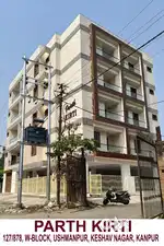 Corner 2 bhk flat with 2 balcony near wendy school keshav nagar