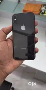 Iphone x black 256 100% battery urgent sale
