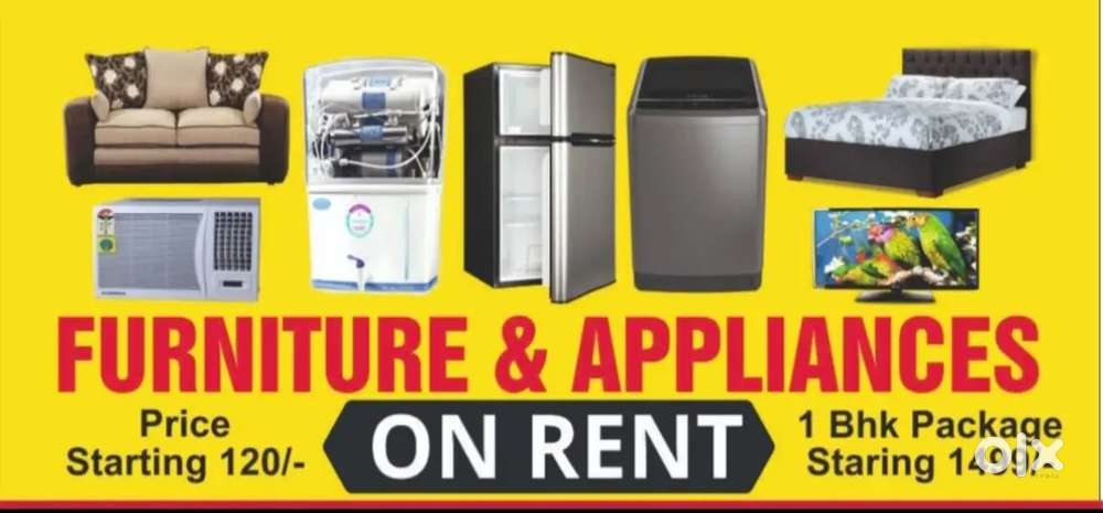 Furniture Appliances on RENT Sabse sasta Guarantee