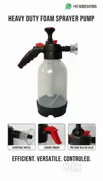 Car wash foam sprayer manual