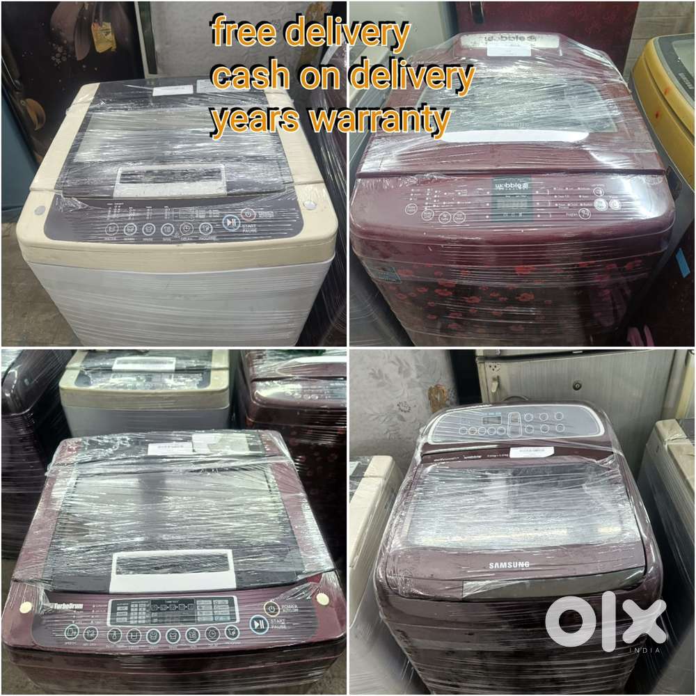 Refurb used fridge/ washing machine/ delivery also/COD/ years warranty