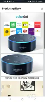 Amazon echo Dot 2nd generation brand new w