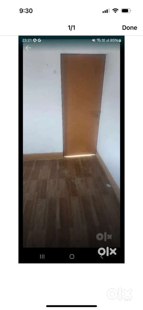 1 bedroom with attached bathroom and kitchen is available for rent.