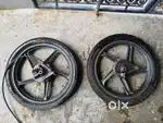 Hero honda alloys full set for sale