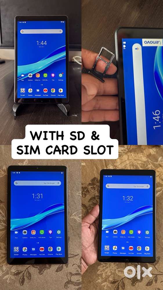 Lenovo Tab M8,8HD display,2gb ram,32GB storage,with Sim & SD card slot