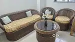5 Seater sofa with a tea table