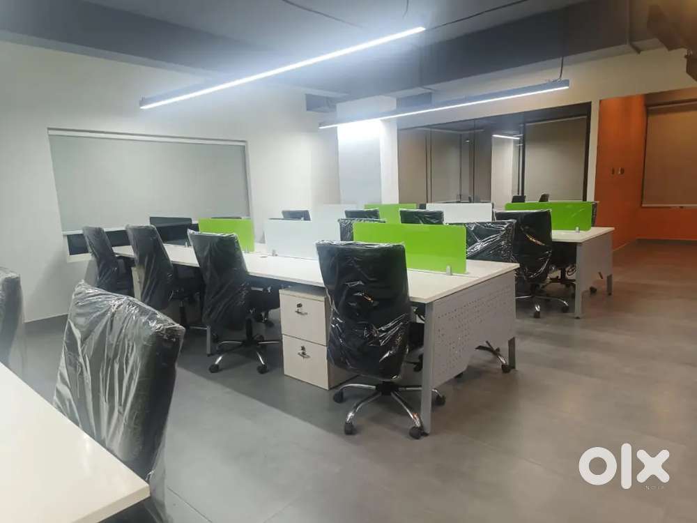 50 Workstations 4 Cabins 1 Conference plug and play office for Rent