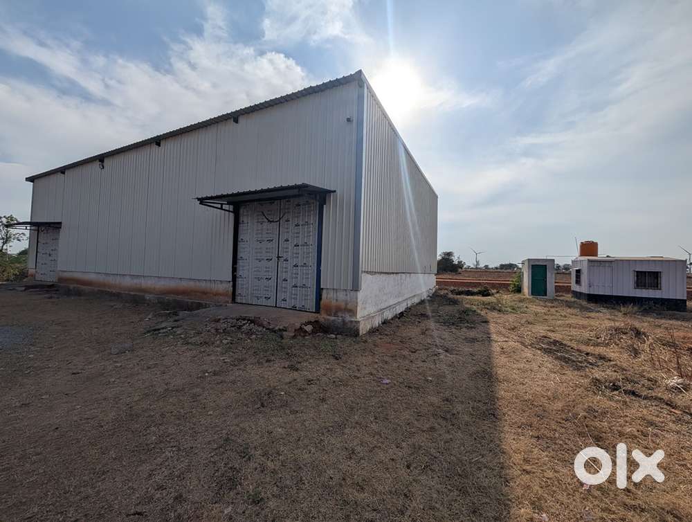 Land and godown for sale/rent with machine or without machine