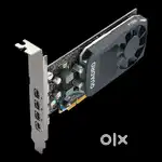 NVIDIA Quadro P1000
Graphics Card Ram	4 GB
Video Output Interface