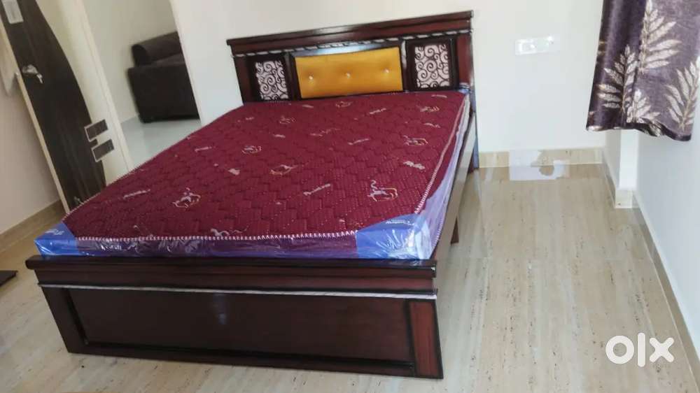 New cot brand new Assam teak wood and ply board cot