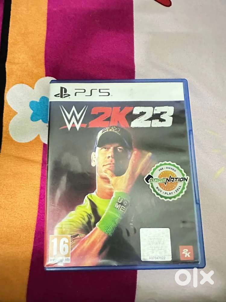 2k23  disk for ps5 pre owned