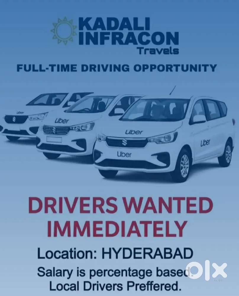 Local Hyderabad Drivers Needed