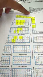 30x45 Fit 40 fit road plot New Brij Bihar 1
