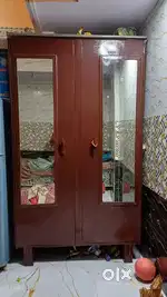 Godrej cupboard 2 door with 2 mirror