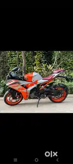 KTM RC200 BS6 silver & orenge colour