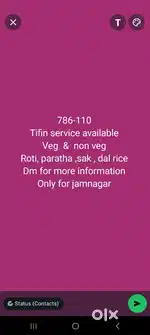Tifin service available