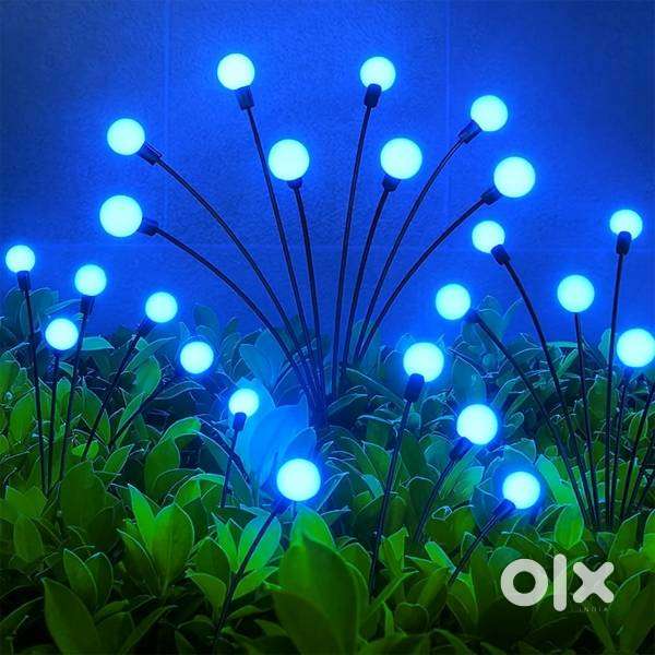 Solar LED Fiber Optic Garden Light