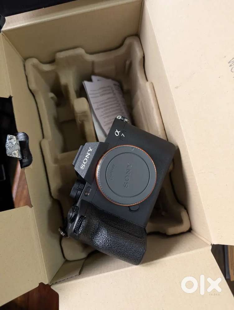 Sony A7iv mirrorless camera