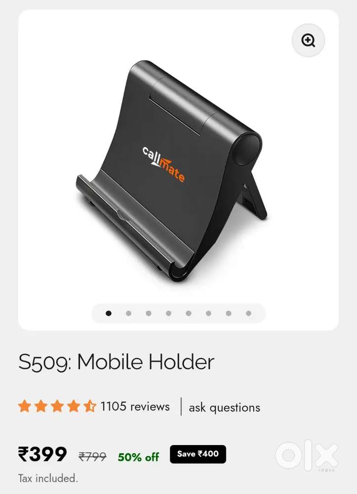 Callmate mobile holder