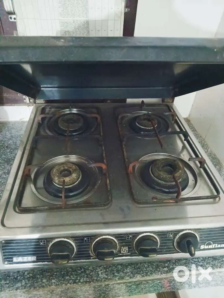 Stove with 4burner
