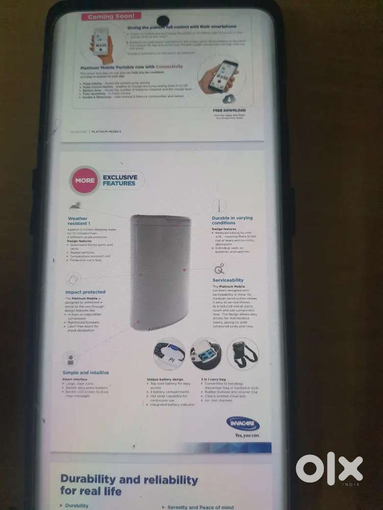 Mobile portable Oxygen concentrator