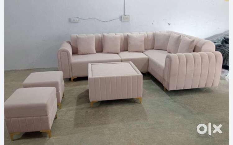 Friday special buy buy new sofa 8499, L size sofa 13390/-Emi available