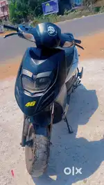 Gud condition new back tire