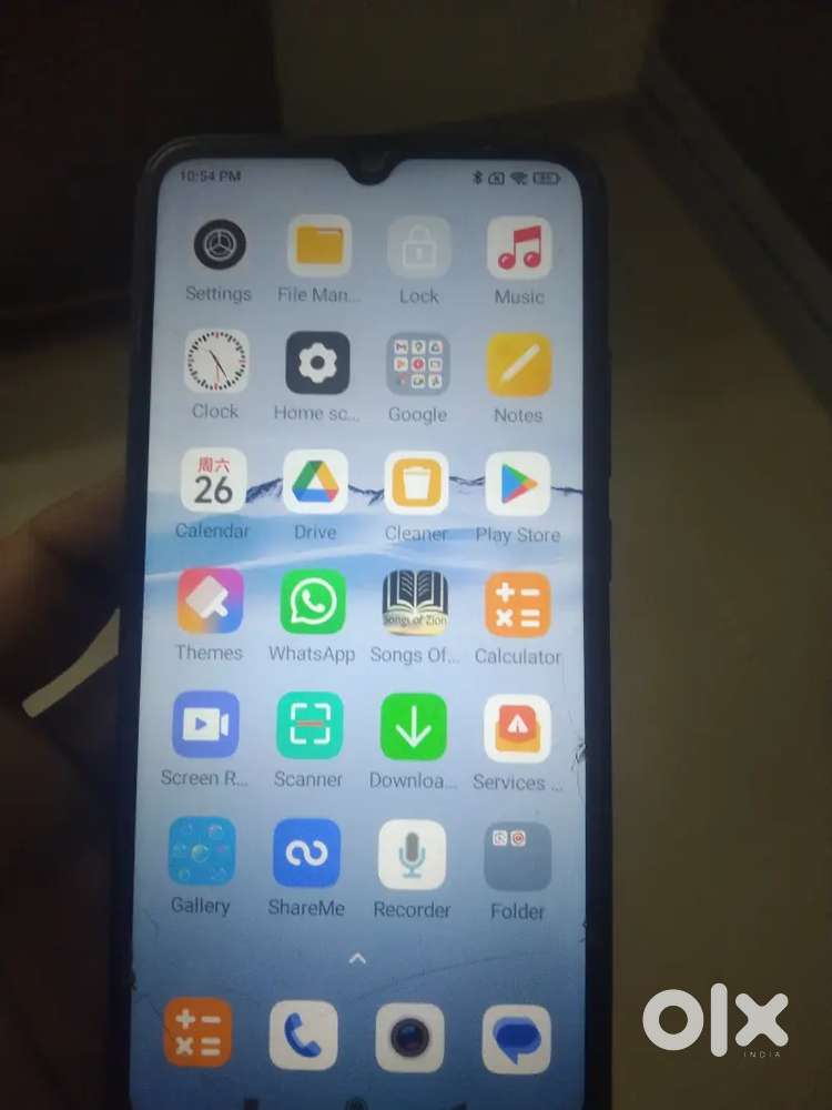 REDMI 10A black color 4G phone