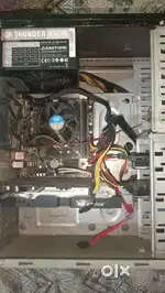 Mid range gaming pc computer with keyboard,mouse,and monitor
