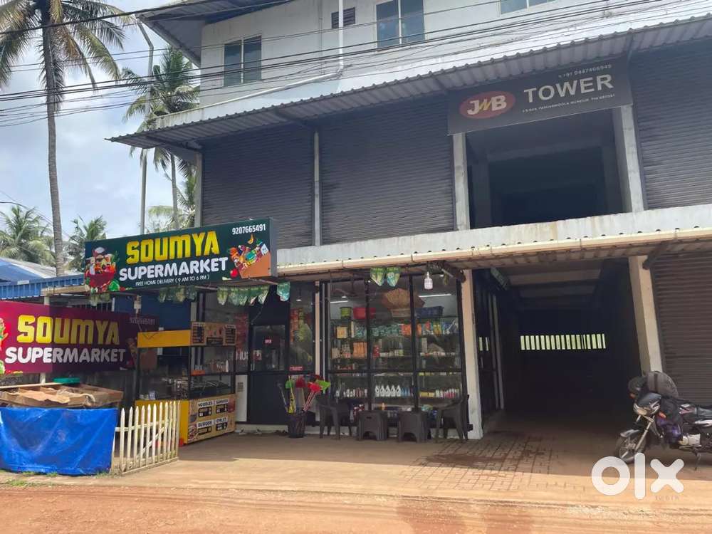 Fully furnished supermarket with full stock