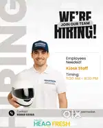 Helmet sterilizing staff