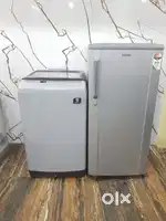 Haier refrigerator & samsung wobble technology washing machine*/*