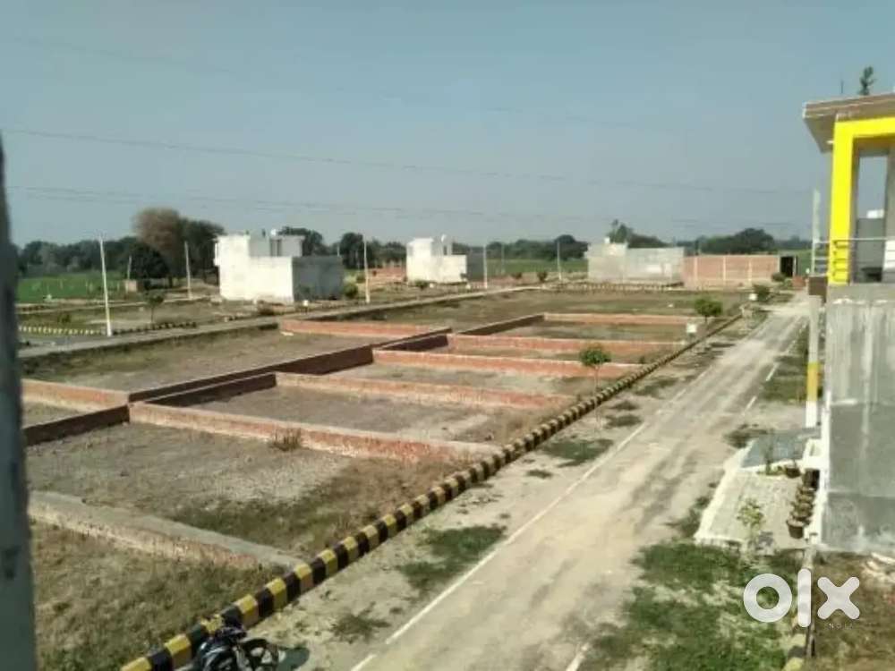 Lucknow city me telibag vrindavan Se najdeek plot Bank loan ke sath