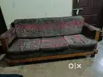 5seater sofa with center table