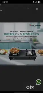 Aesthetic gas stove