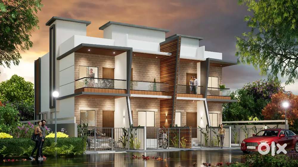 3 bhk row houses