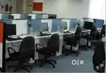 40seats 55000 office for rent with cabin pantry near metro