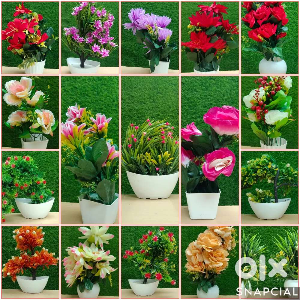 15 Artificial flower pot at 3000