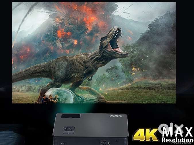 RD5 projector 3D 4K wifi smart youtube live tv usb hdmi 145 inch size