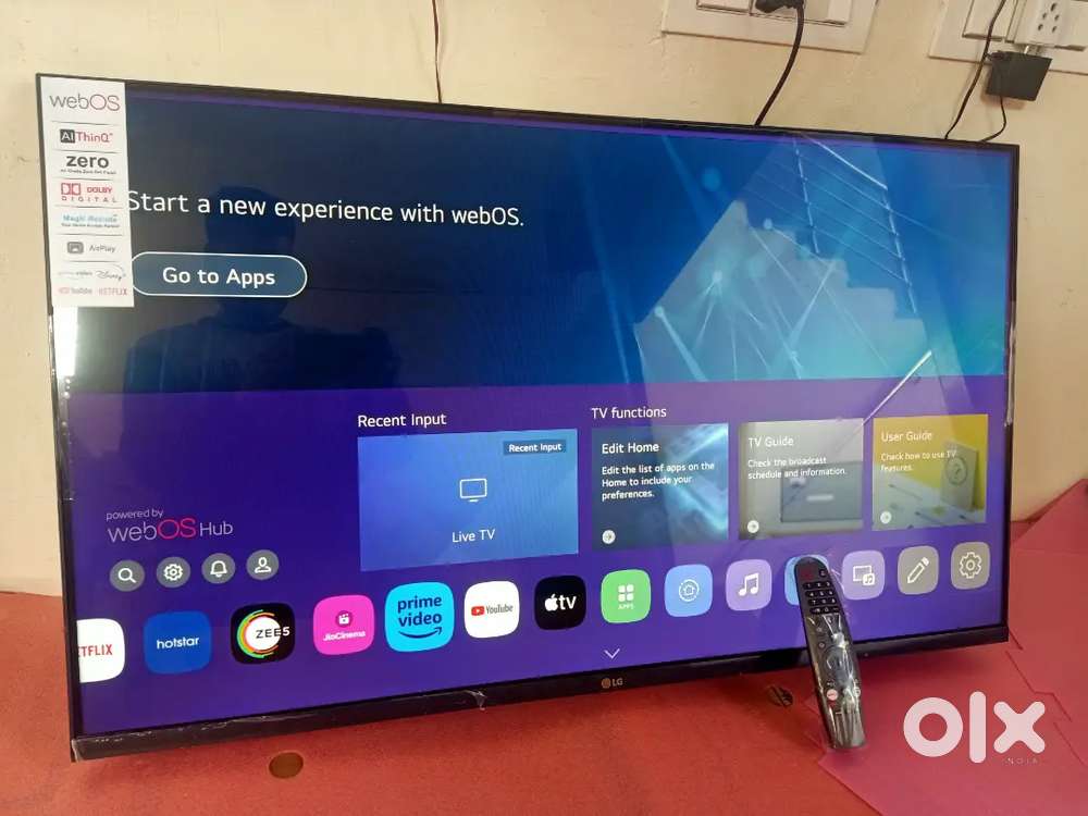 LG 43 inch webOs ThinQ AI Led Tv , Free Home delivery with COD
