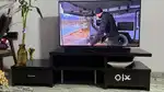 Samsung 55 inches Curved TV -Sound bar-Wireless Subwoofer-TV Cabinet
